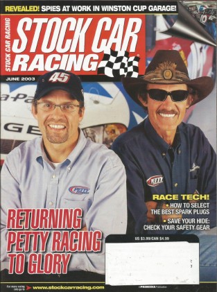 STOCK CAR RACING 2003 JUNE - FAMOUS RACING RIVALRIES